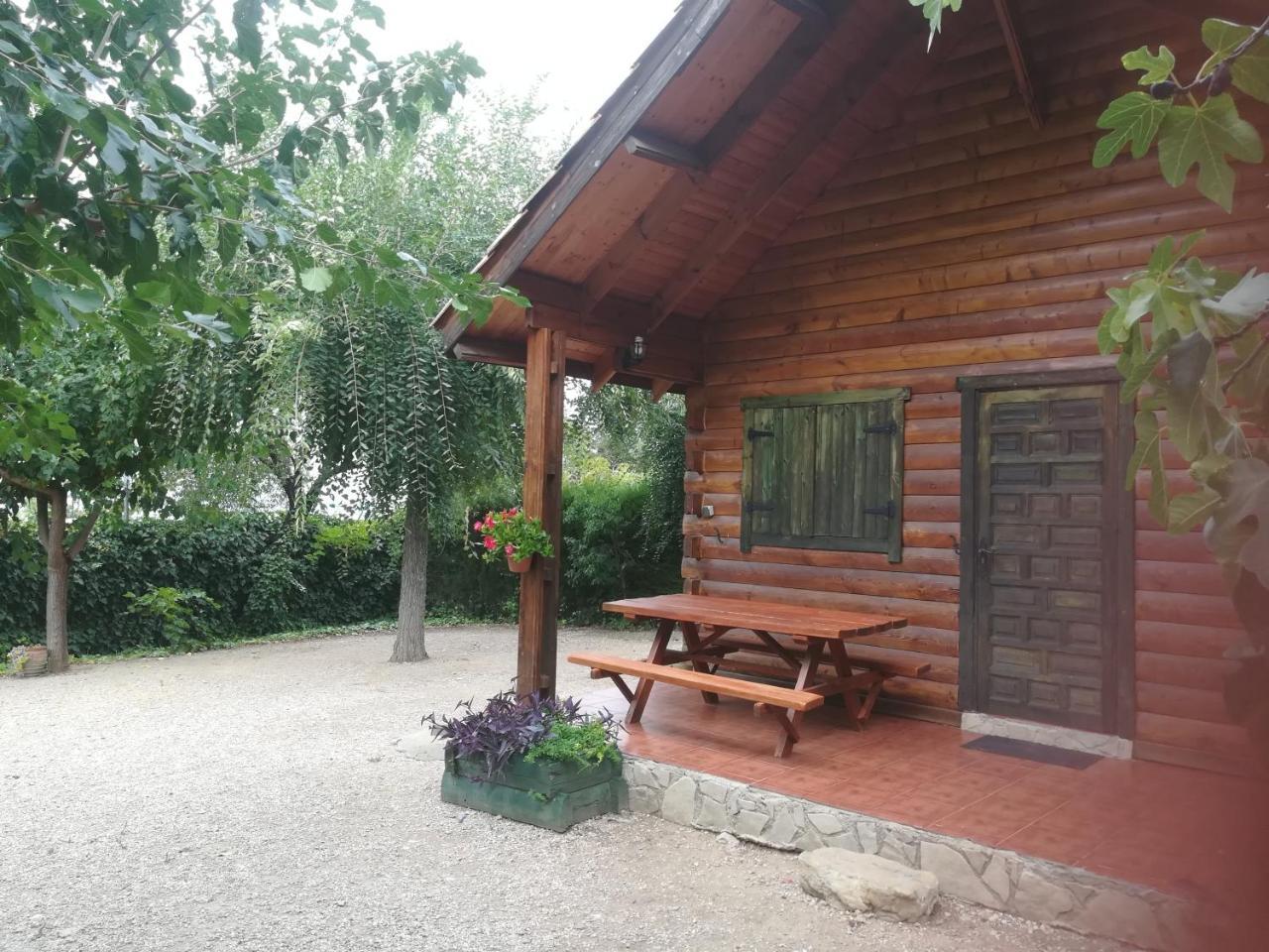 Cabana De Madera La Encina Burunchel Eksteriør bilde