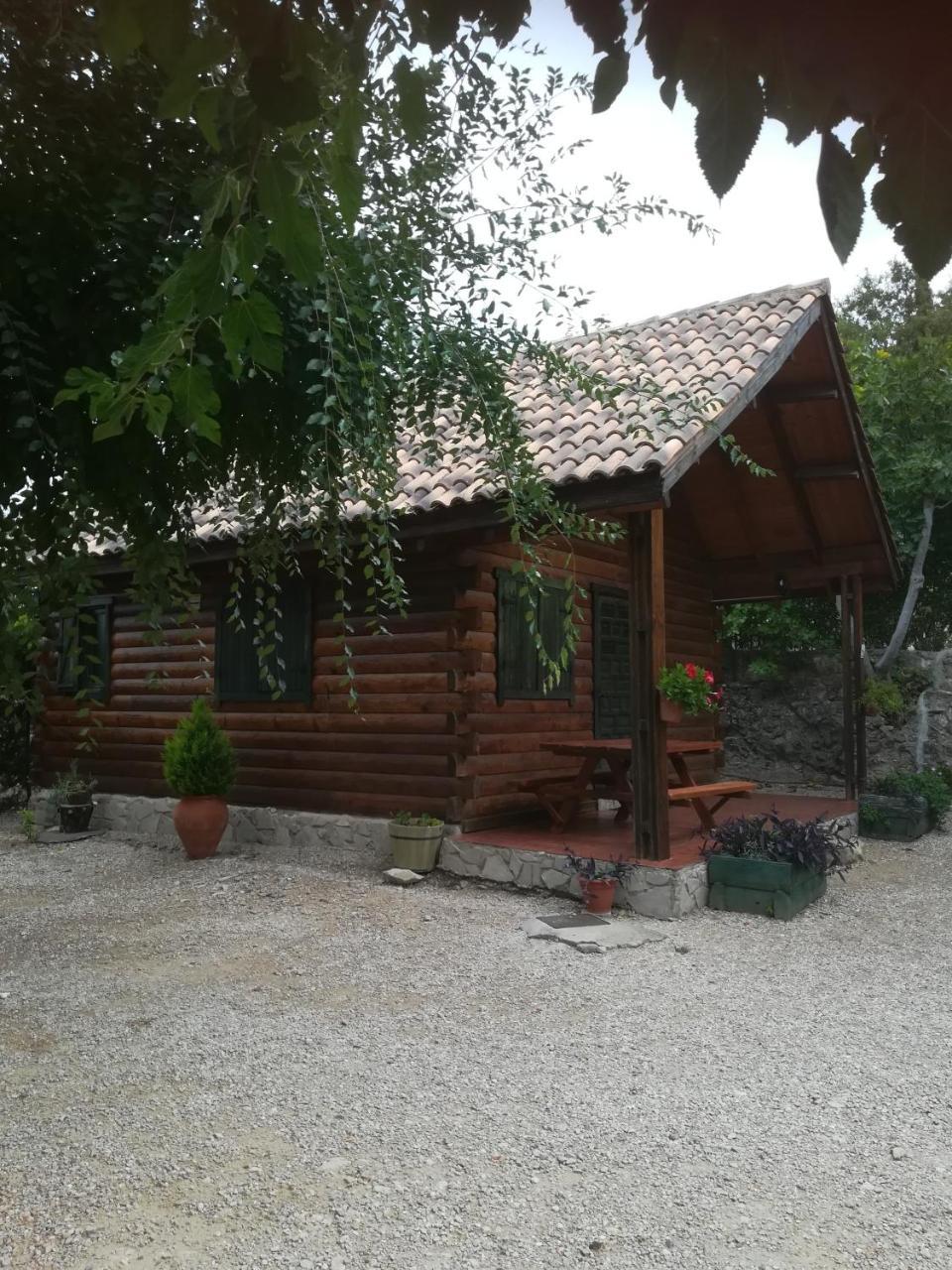 Cabana De Madera La Encina Burunchel Eksteriør bilde