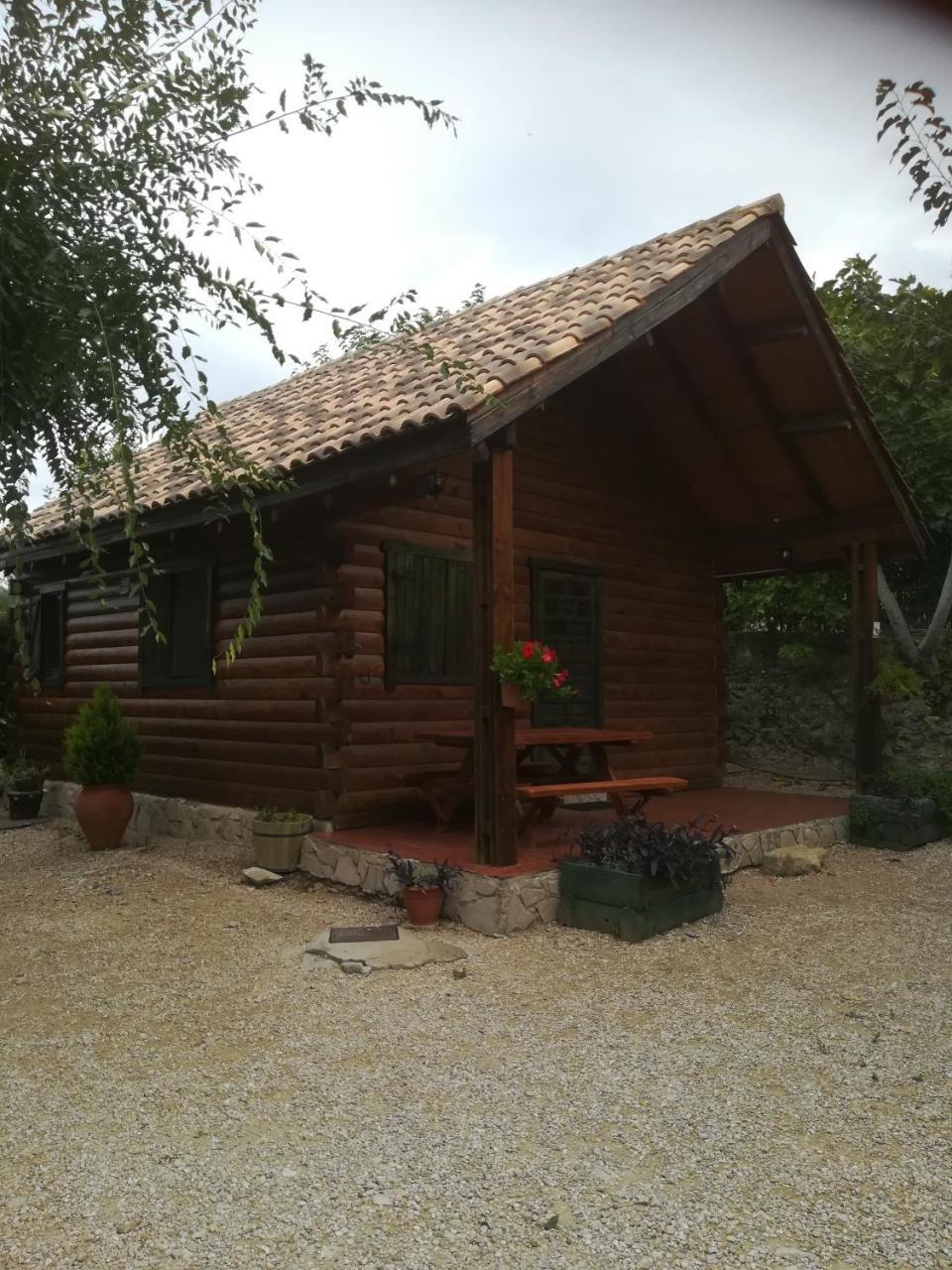 Cabana De Madera La Encina Burunchel Eksteriør bilde